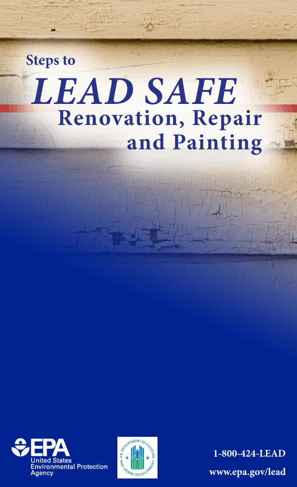 Steps to LEAD SAFE Renovation, Repair and Painting